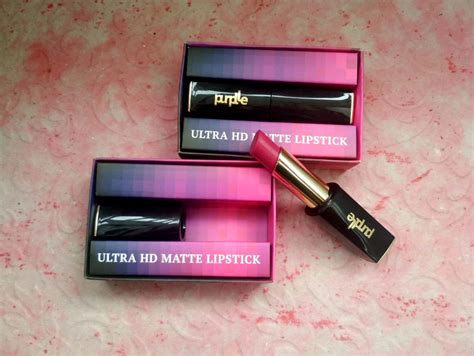 Purplle Ultra HD Matte Lipsticks Review - Khushi Hamesha