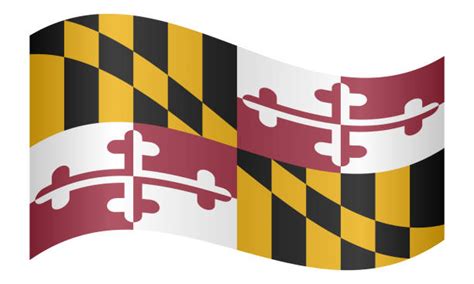 Royalty Free Maryland Flag Clip Art, Vector Images & Illustrations - iStock