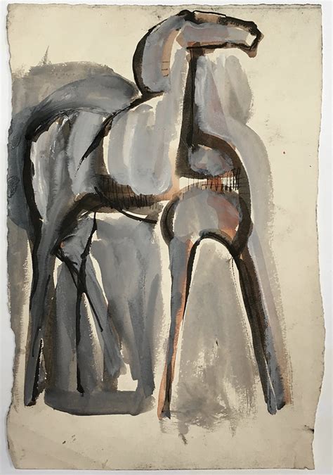 WORKS ON PAPER - Jean Gibson ARCA (1927 -1991) Sculptor