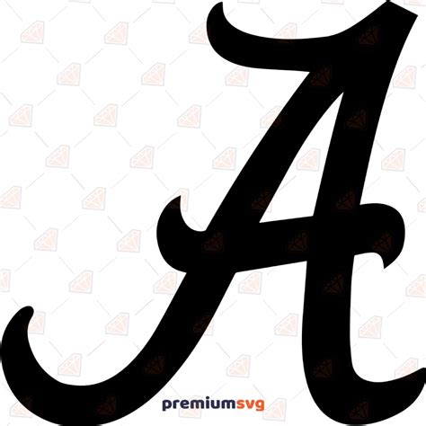 Alabama Logo SVG, Alabama Crimson Logo | PremiumSVG