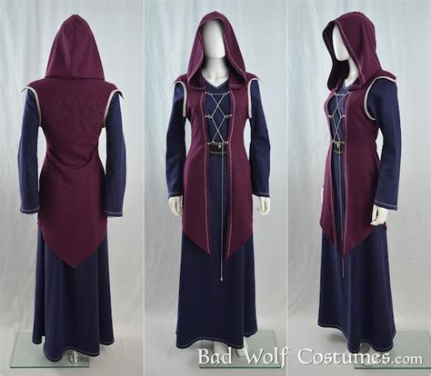 Elven Mage Robes Color Options Fantasy Wizard Robes - Etsy Canada