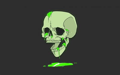 Green Skull Wallpapers - 4k, HD Green Skull Backgrounds on WallpaperBat