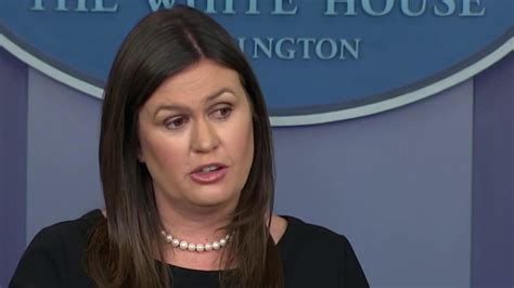 Sarah Sanders' dishonest defense of Trump and his assault on the free press reaches a new low