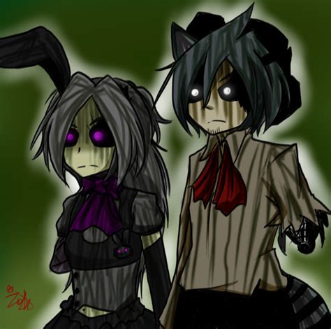 (Those Nights at Rachel's) Ray x Rachel. by ZoDiacFNAF on DeviantArt | Anime fnaf, Fnaf sister ...