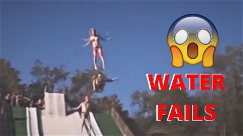 best water slide fails ever | (try not to laugh funny water videos ...