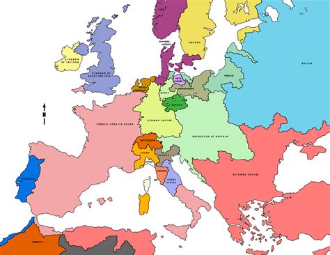 Image - Europe Map 1800 (VOE).png - Alternative History