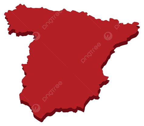 Spain Map Contour Illustration Travel Vector, Contour, Illustration ...