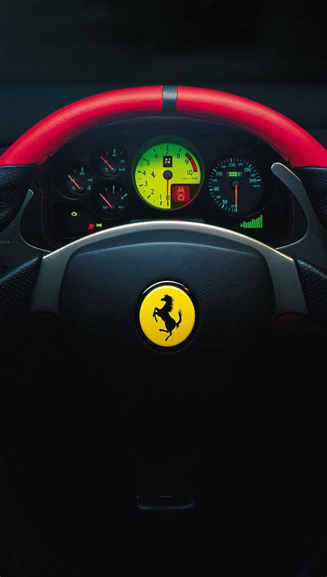 Ferrari, steering wheel, dashboard, cockpit, HD wallpaper | Peakpx