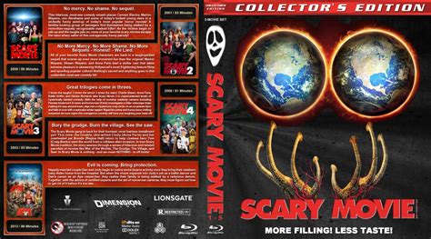 Scary Movie Collection - Movie Blu-Ray Custom Covers - Scary Movie ...