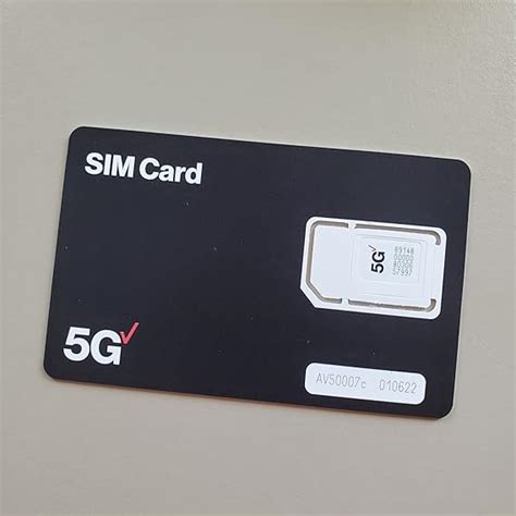 Amazon.com: Verizon Wireless 5G & 4G LTE SIM Card Triple Cut All 3 ...