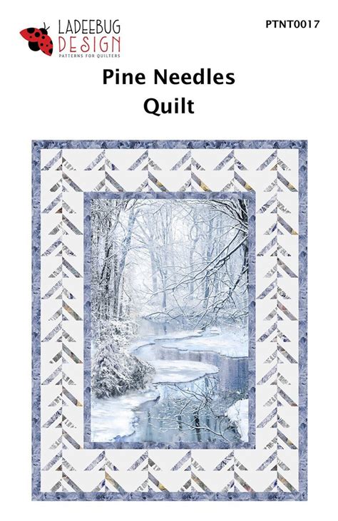 Pine Needles Quilt Quilting Pattern From Ladeebug Designs - Etsy