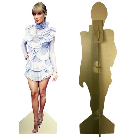 Buy Taylor Swift Lifesize Cardboard Cutout Standee | Give This Life Size Standup Merch As Gift ...