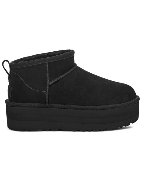 Ugg W Classic Ultra Mini Platform Black Women's boots and ankle boots ...