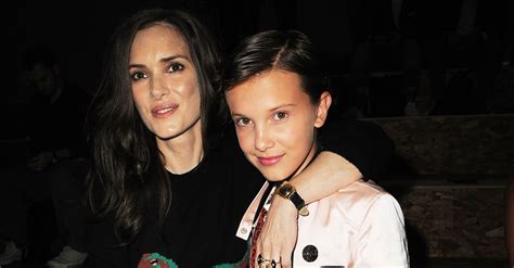 Millie Bobby Brown And Winona Ryder Had The Best 'Stranger Things' Reunion | HuffPost