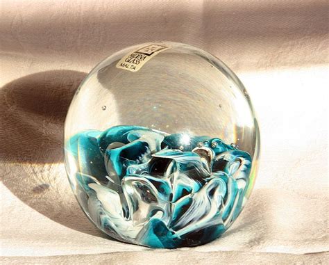 Paperweight. Mdina Glass, Malta | Paperweights, Glass, Paper weights