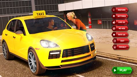 New York Taxi Driving Sim 3D on Behance