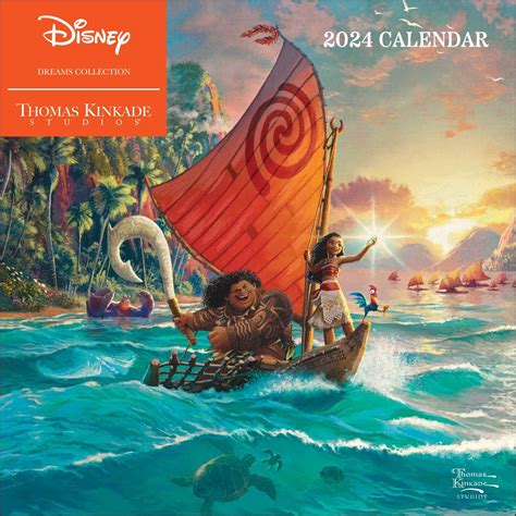 Thomas Kinkade Calendar 2024 Disney - Kyla Shanda