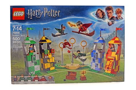 Great quality Lego 75956 Harry Potter Quidditch Match Marcus Flint Severus Snape Oliver Wood ...