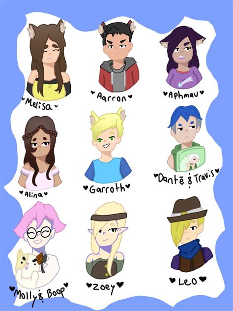 💜 ️Aphmau characters! ️💜 | Aphmau Amino