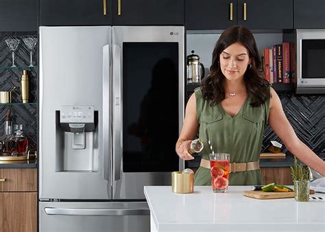 LG Craft Ice Refrigerator with Dual Ice Makers | LG USA