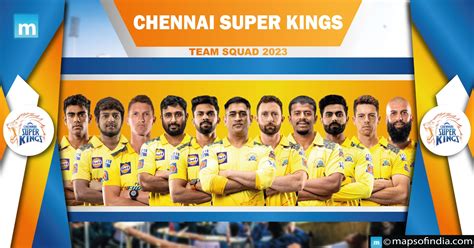 Chennai Super Kings Team for IPL 2023 | IPL 16 Chennai Super Kings ...