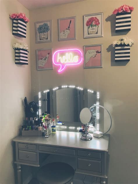 DIY vanity ideas | Sephora | Makeup decor | glam room ideas | Glam room, Diy vanity, Glam room ideas