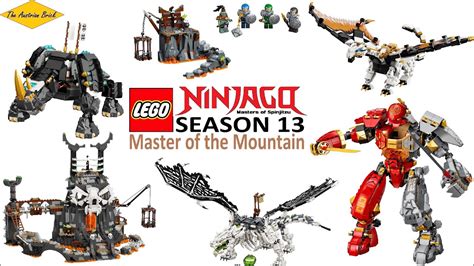 All LEGO Ninjago Season 13 Master of the Mountain Sets - YouTube
