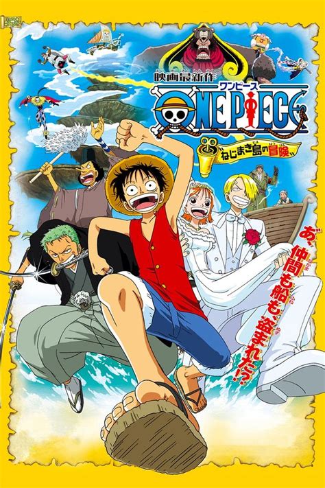 One Piece: Clockwork Island Adventure (2001) | Animasi, Luffy, Film animasi