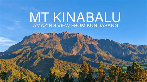 Mount Kinabalu Amazing Landscape, View From Perkasa Hotel, Kundasang ...