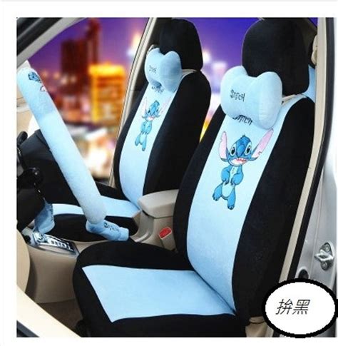 New Stitch Car Seat Covers Accessories Set 19PCS Plush D Lilo Stitch, Cute Stitch, Disney Plush ...