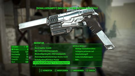 Chrome Shiny .10mm Pistol at Fallout 4 Nexus - Mods and community