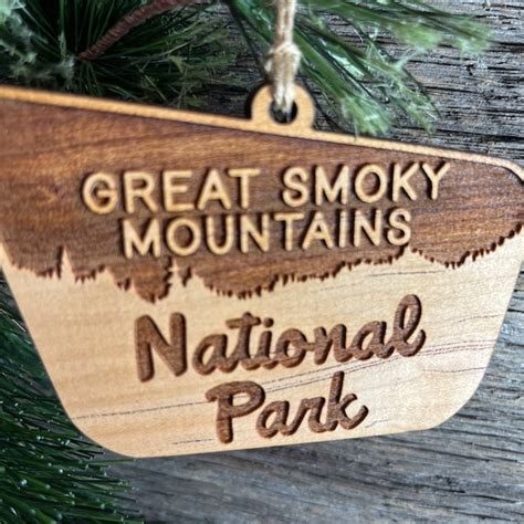 Wood Mountain Christmas Ornaments - Etsy