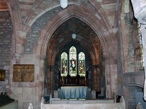 Photographs of Brecon Cathedral, Powys, Wales: St Lawrence chapel