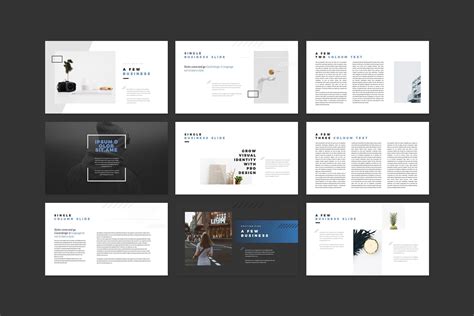 Enter Minimalist Keynote Template - Design Cuts