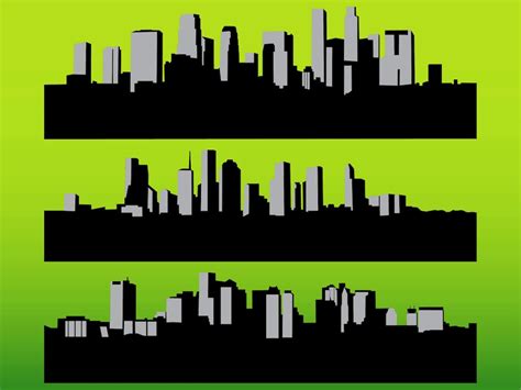 Cityscapes Vectors Vector Art & Graphics | freevector.com