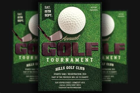 Golf Tournament Flyer Template Free - Printable Calendars AT A GLANCE