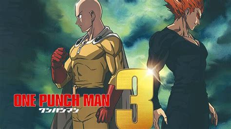 One Punch Man Season 3 Officially Announced With A Key Visual