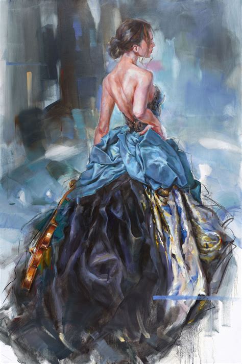 Modern Romanticism Paintings Capture the Elegance of the Female Form
