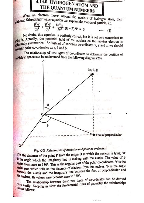 SOLUTION: Hydrogen atom and the quantum numbers - Studypool