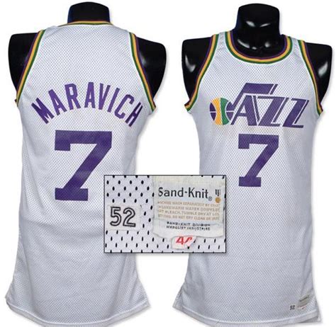 Late 1970's New Orleans Jazz Pete Maravich Game Worn Jersey ...