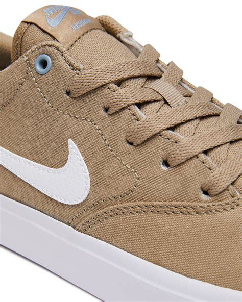 Nike Sb Charge Canvas Shoe - Khaki | SurfStitch