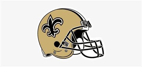 Saints Nfl Drawings - New Orleans Saints Helmet Logo - Free Transparent ...