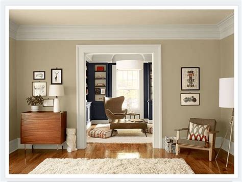 Benjamin Moore Shaker Beige HC-45 | Living room wall color, Living room orange, Neutral living ...