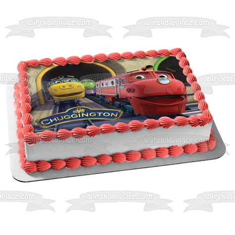 Chuggington and Friends Koko Wilson and Brewster Edible Cake Topper Im ...