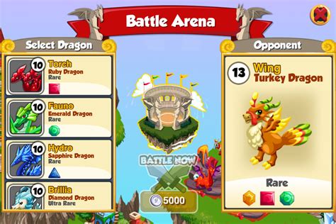 Battle Arena - Dragon Story Wiki