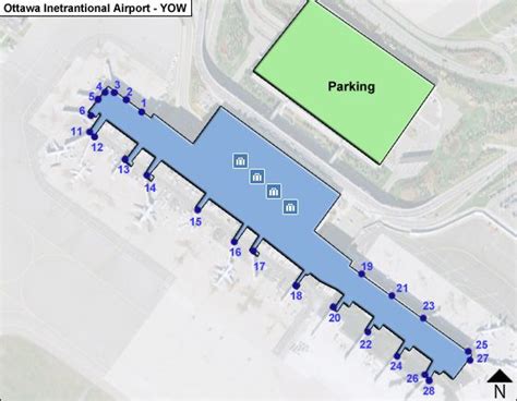 Ottawa Airport Terminal Map