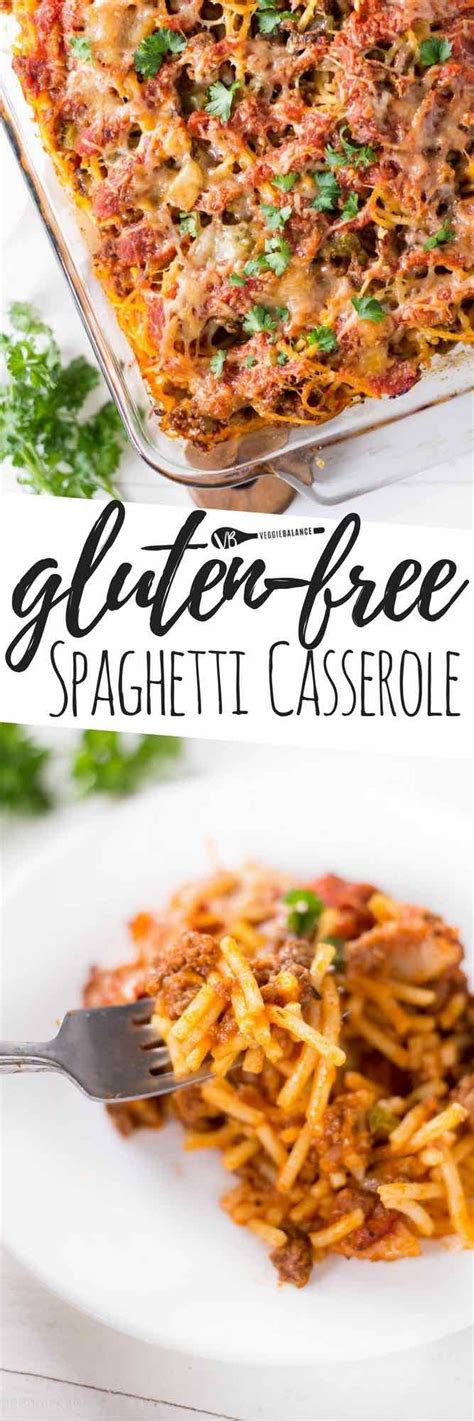 Easy & Delcious Baked Spaghetti Casserole (Gluten-Free) Recipe | Gluten free recipes for dinner ...