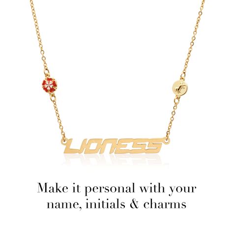 Lioness Name Necklace (Gold) – Abbott Lyon