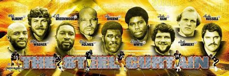 Pittsburgh Steelers- The Steel Curtain Photo at AllPosters.com