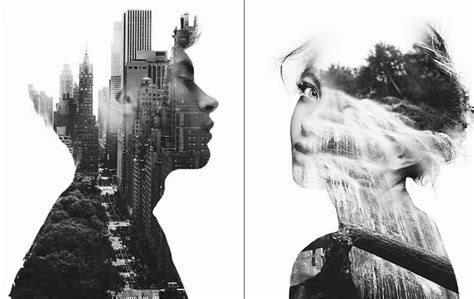 Blissful Double Exposure Portraits that Will Make You Awe